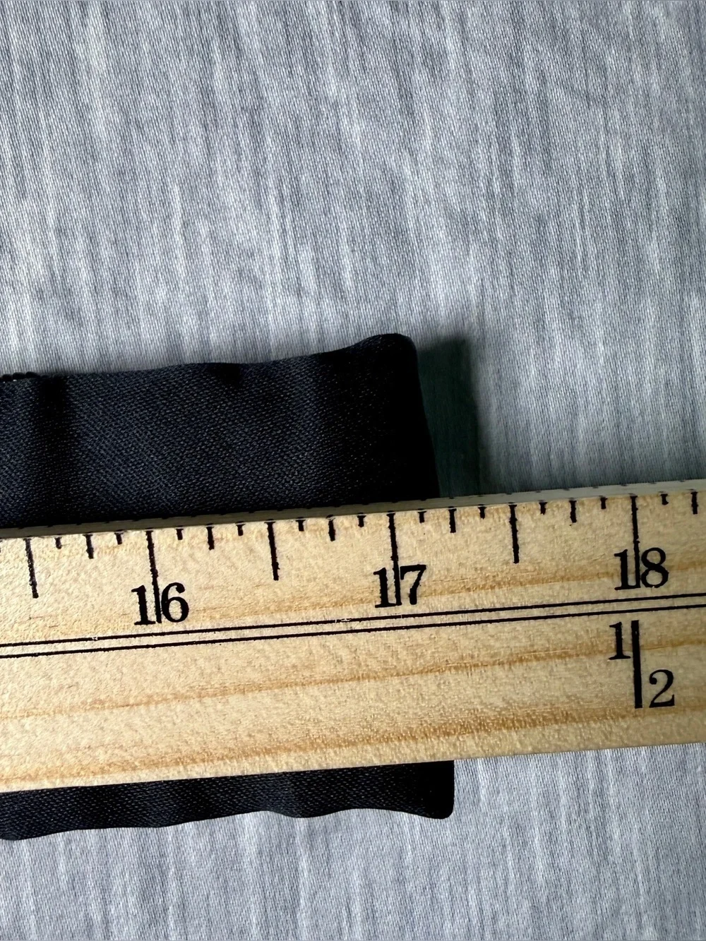 Lindsey Blake Wide Beaded Cummerbund Sash Belt Black Silver Vintage 80s